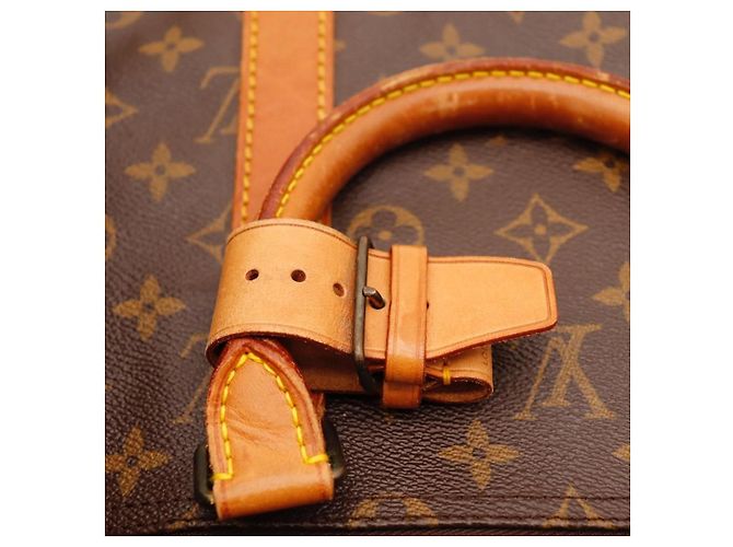 Borsa da viaggio Louis Vuitton Keepall 55 Monogram Canvas - vista 8