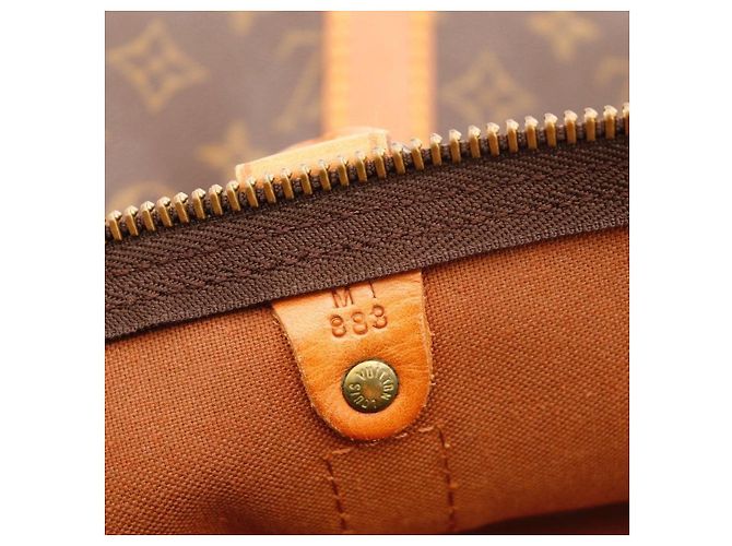 Borsa da viaggio Louis Vuitton Keepall 55 Monogram Canvas - vista 9