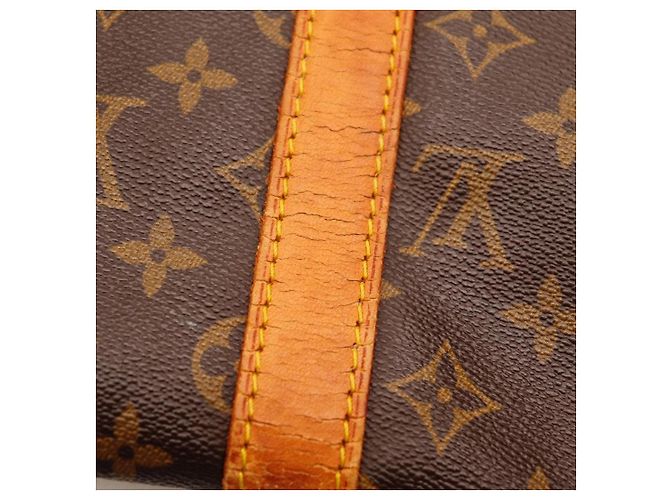 Borsa da viaggio Louis Vuitton Keepall 55 Monogram Canvas - vista 11