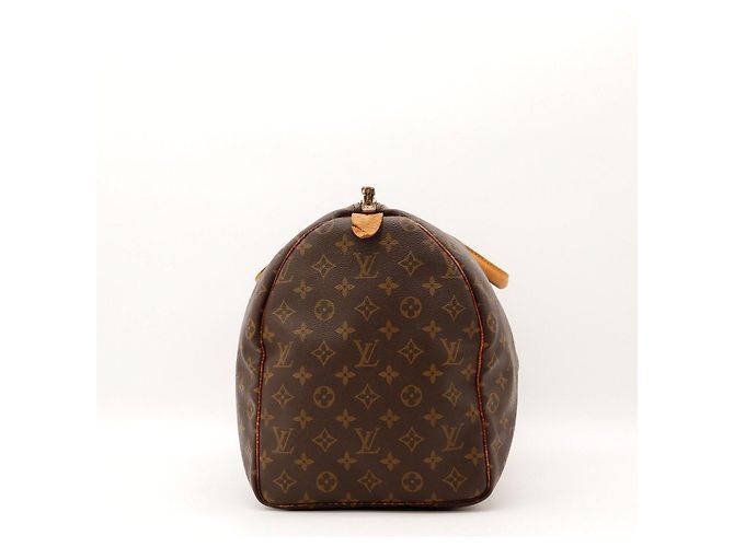 Borsa da viaggio Louis Vuitton Keepall 55 Monogram Canvas - vista 3