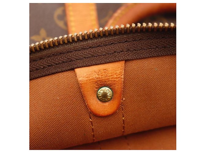 Borsa da viaggio Louis Vuitton Keepall 55 Monogram Canvas - vista 9