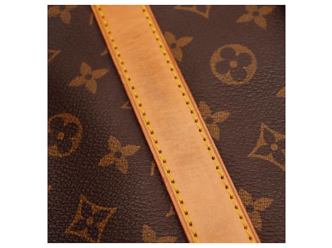 Borsa da viaggio Louis Vuitton Keepall 55 Monogram Canvas - vista 10