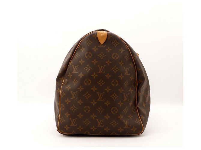 Borsa da viaggio Louis Vuitton Keepall 55 Monogram Canvas - vista 5