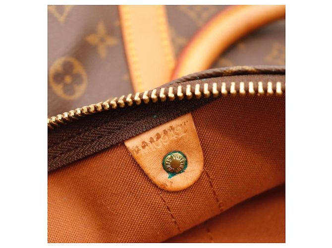 Borsa da viaggio Louis Vuitton Keepall 55 Monogram Canvas - vista 8