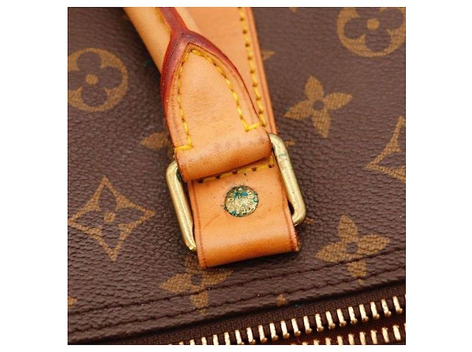 Borsa da viaggio Louis Vuitton Keepall 55 Monogram Canvas - vista 9