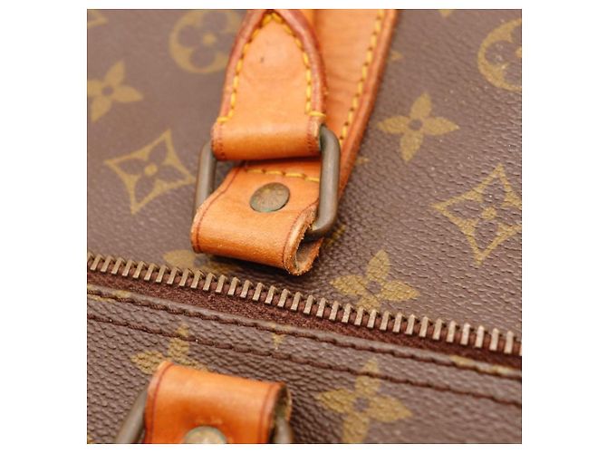 Borsa da viaggio Louis Vuitton Keepall 55 Monogram Canvas - vista 10