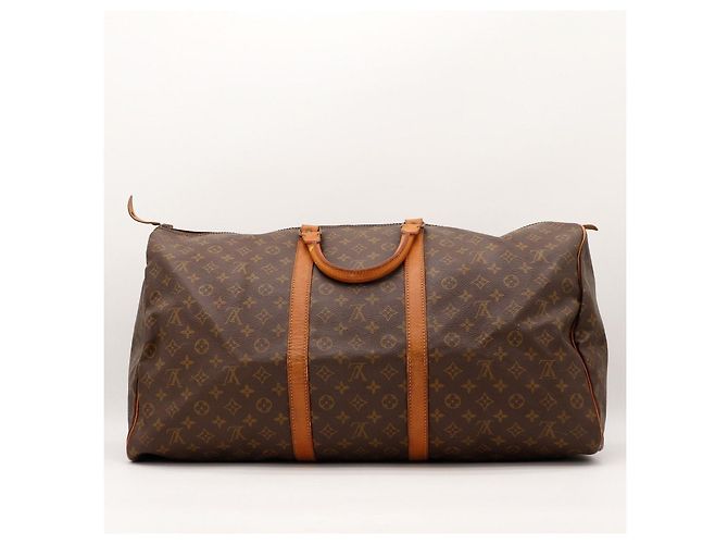 Borsa da viaggio Louis Vuitton Keepall 55 Monogram Canvas - vista 4