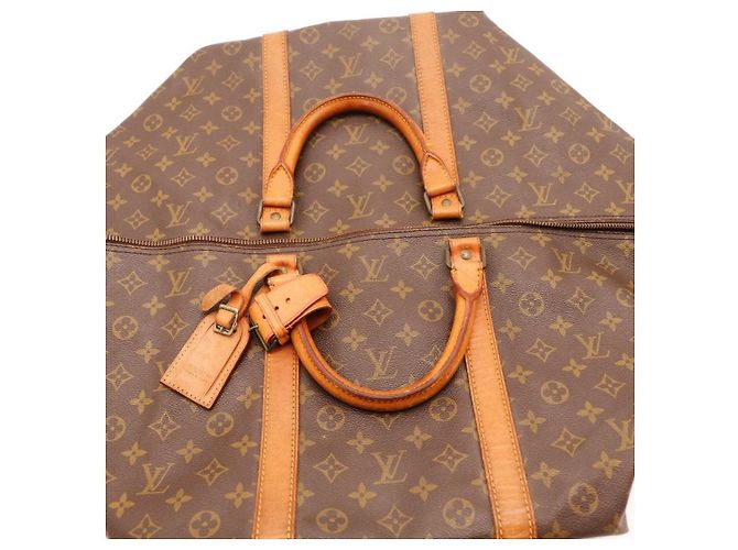Borsa da viaggio Louis Vuitton Keepall 55 Monogram Canvas - vista 7