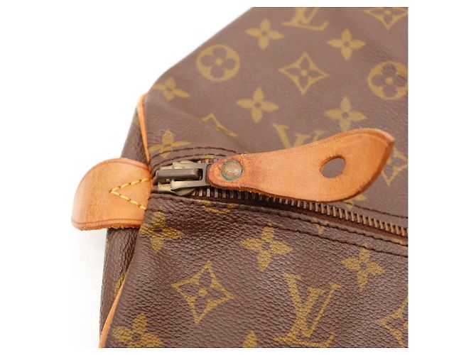 Borsa da viaggio Louis Vuitton Keepall 55 Monogram Canvas - vista 9