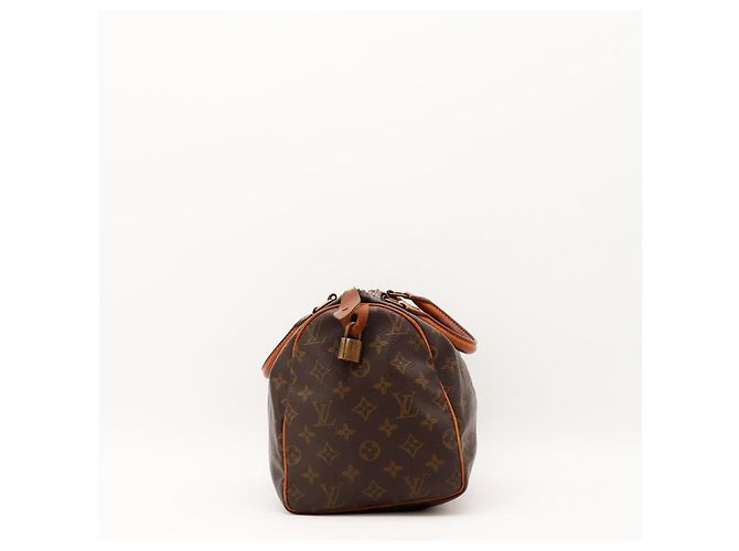 Borsa a mano Louis Vuitton Speedy 30 Monogram Canvas Brown - vista 3