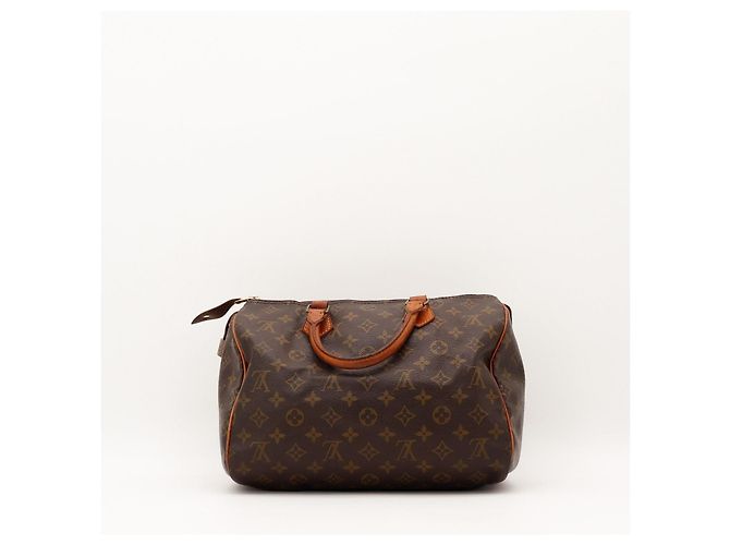 Borsa a mano Louis Vuitton Speedy 30 Monogram Canvas Brown - vista 4