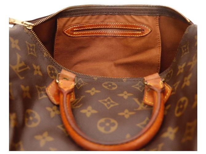 Borsa a mano Louis Vuitton Speedy 30 Monogram Canvas Brown - vista 7