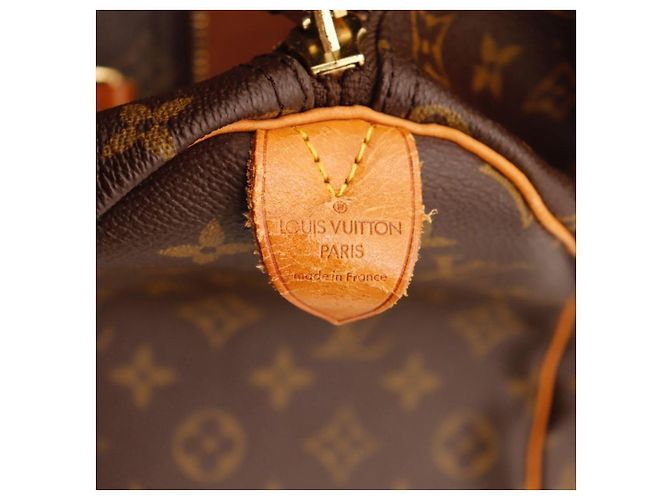 Borsa da viaggio Louis Vuitton Keepall 55 Monogram Canvas - vista 10