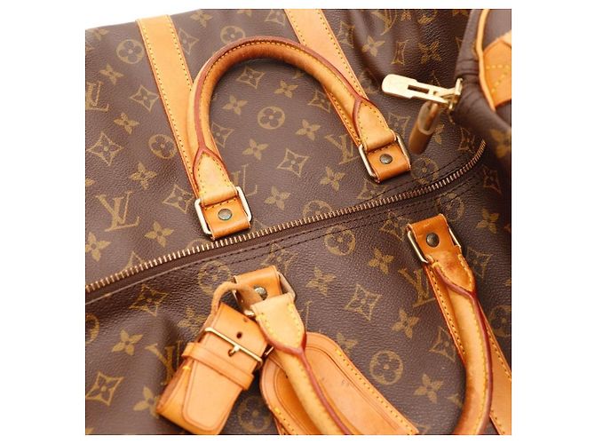 Borsa da viaggio Louis Vuitton Keepall 55 Monogram Canvas - vista 7