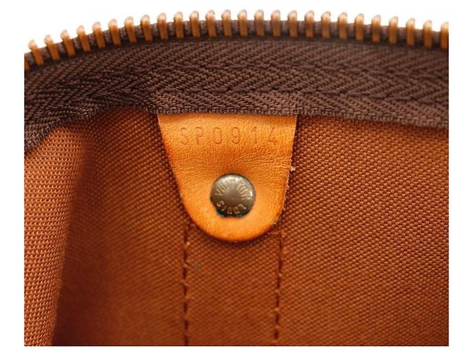 Borsa da viaggio Louis Vuitton Keepall 55 Monogram Canvas - vista 9