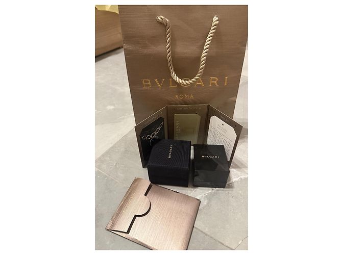 Bulgari Anello Bvlgari B.zero1 Oro Rosa 18k Ceramica Nera - vista 9