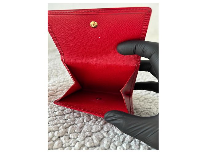 Cartera Louis Vuitton Epi Roja - vista 10
