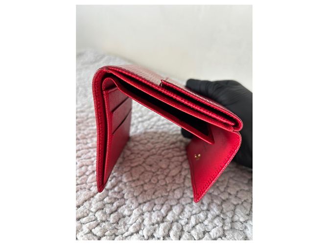 Cartera Louis Vuitton Epi Roja - vista 11