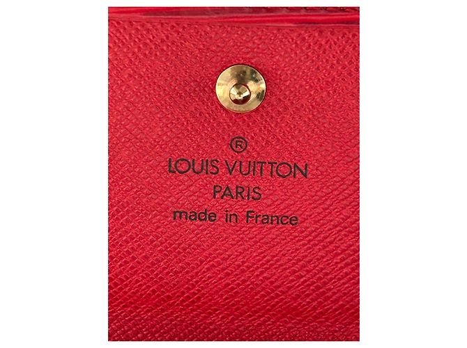 Cartera Louis Vuitton Epi Roja - vista 4