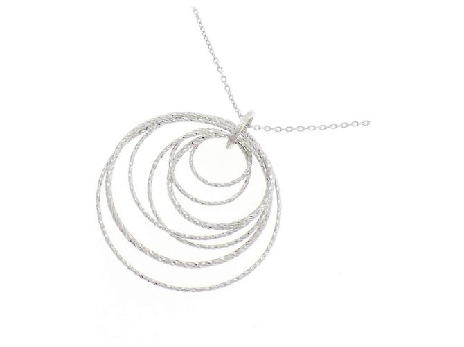 Autre Marque Collana in oro bianco Au750 - vista 3