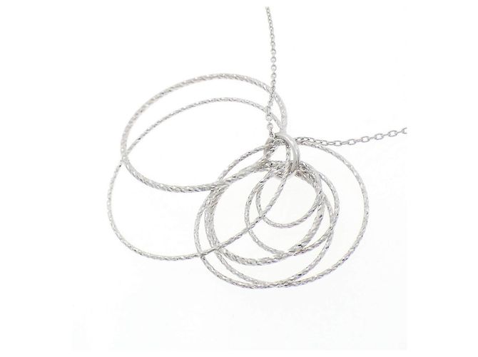 Autre Marque Collana in oro bianco Au750 - vista 4