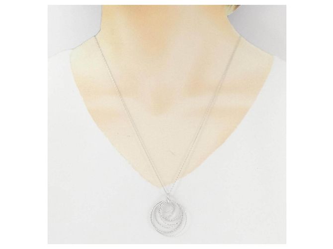 Autre Marque Collana in oro bianco Au750 - vista 6