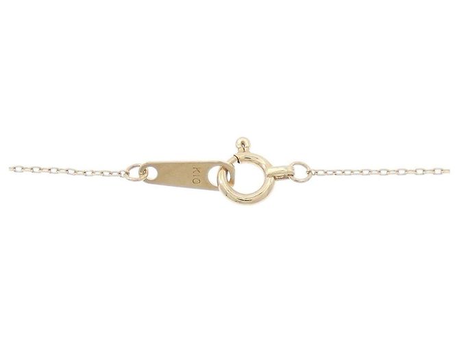 Autre Marque Collana in oro giallo K10 e diamanti - vista 5