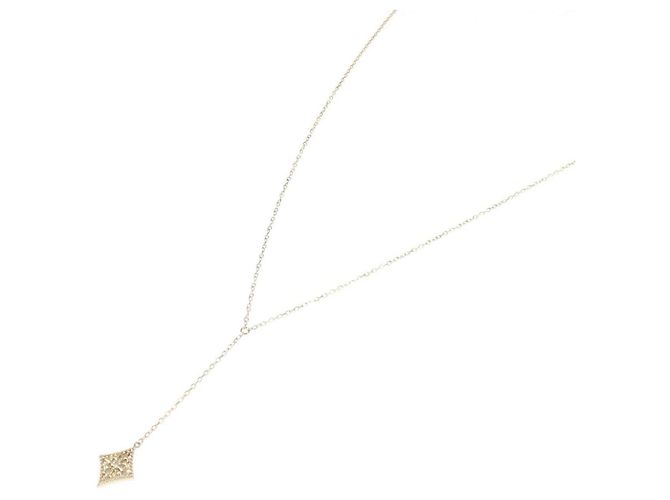 Autre Marque Collana in oro giallo K10 e diamanti - vista 2