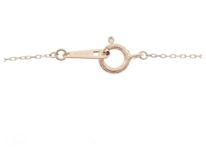 Autre Marque Collana in oro rosa K10 e diamanti - vista 5