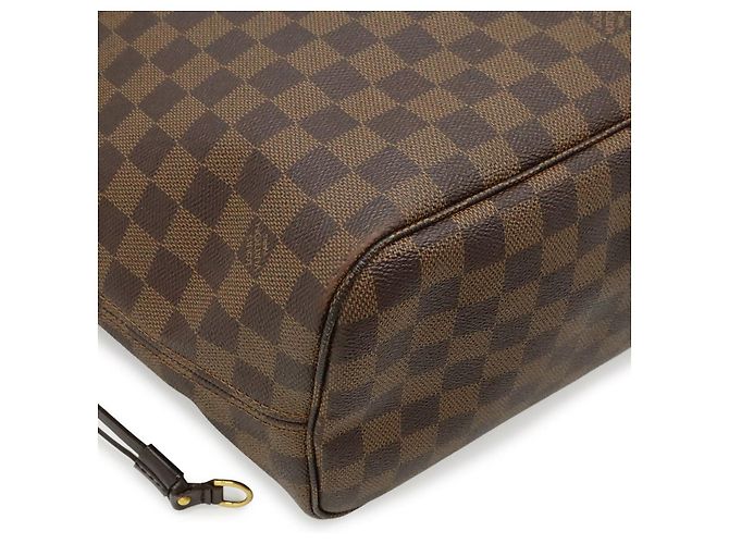 Borsa Tote Louis Vuitton Neverfull MM Damier Canvas - vista 3