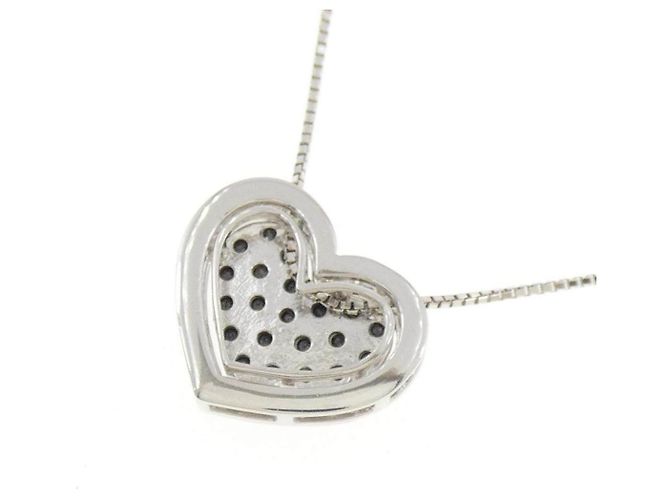 Autre Marque Collana Cuore Diamanti 2way Au750 - vista 4