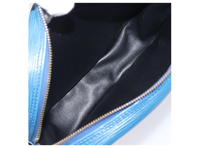 LOUIS VUITTON Epi June Feuille Shoulder Bag Blue M52155 LV - vista 10