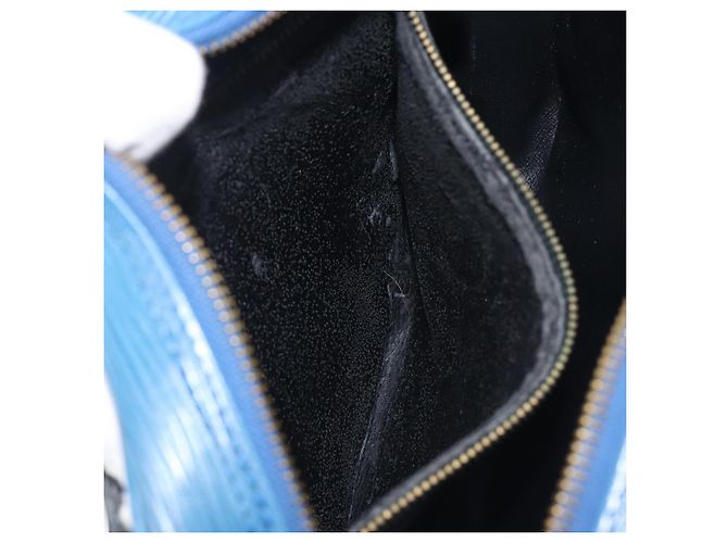 LOUIS VUITTON Epi June Feuille Shoulder Bag Blue M52155 LV - vista 11