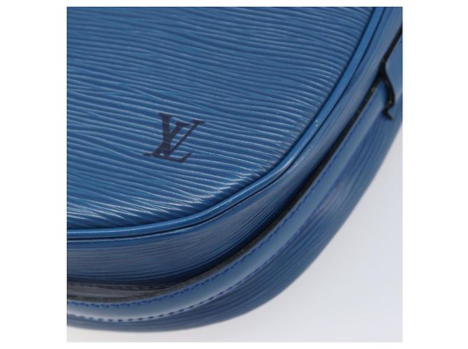 LOUIS VUITTON Epi June Feuille Shoulder Bag Blue M52155 LV - vista 15