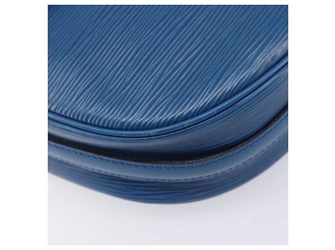 LOUIS VUITTON Epi June Feuille Shoulder Bag Blue M52155 LV - vista 16