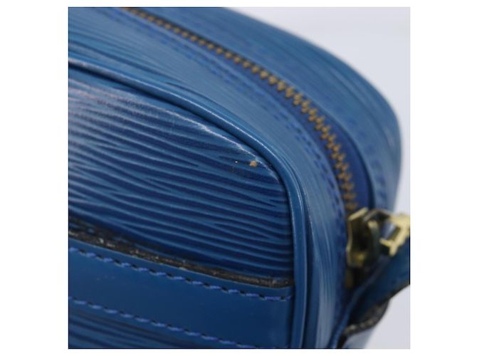 LOUIS VUITTON Epi June Feuille Shoulder Bag Blue M52155 LV - vista 19