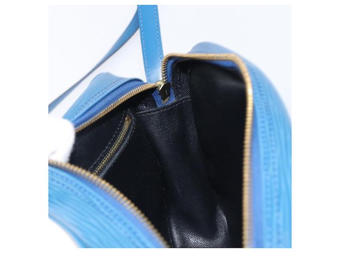 LOUIS VUITTON Epi June Feuille Shoulder Bag Blue M52155 LV - vista 23
