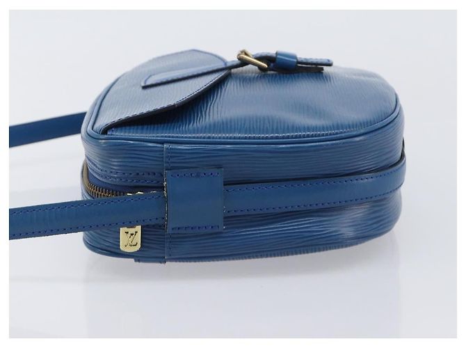 LOUIS VUITTON Epi June Feuille Shoulder Bag Blue M52155 LV - vista 4