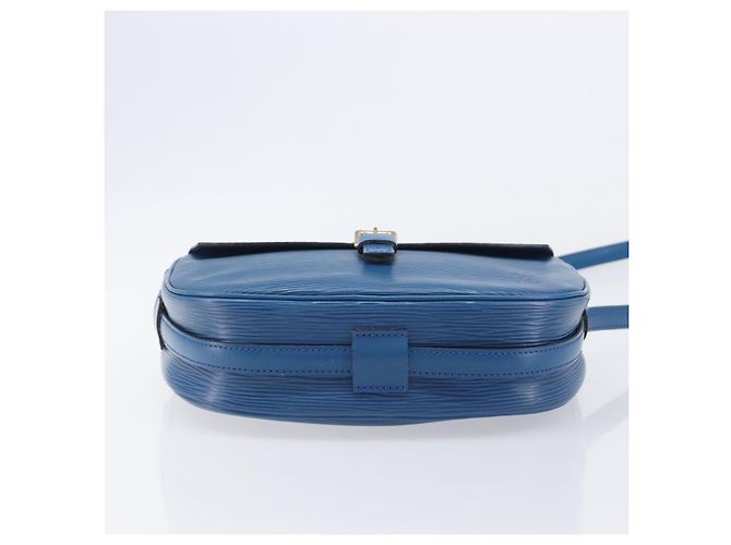 LOUIS VUITTON Epi June Feuille Shoulder Bag Blue M52155 LV - vista 5
