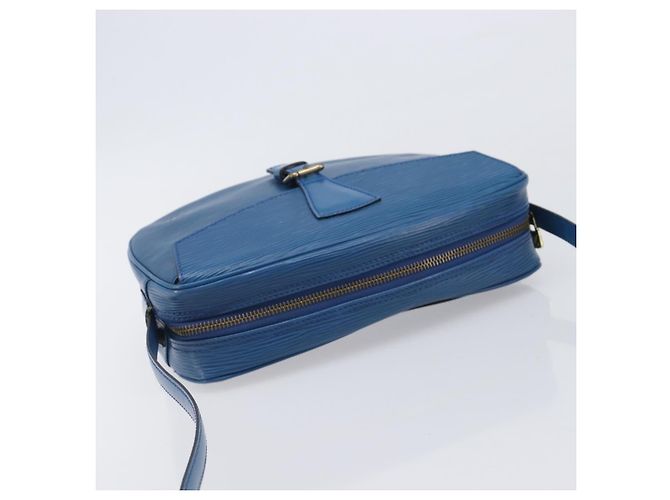LOUIS VUITTON Epi June Feuille Shoulder Bag Blue M52155 LV - vista 6