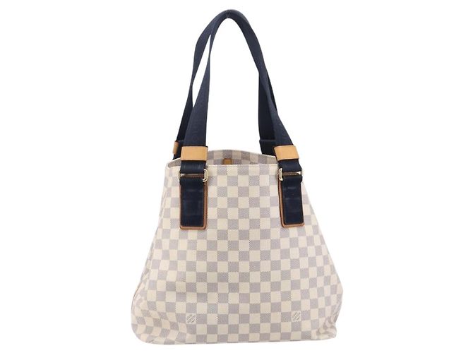 LOUIS VUITTON Damier Azur Plan Soleil Cabas PM Tote Bag N41179 LV - vista 2