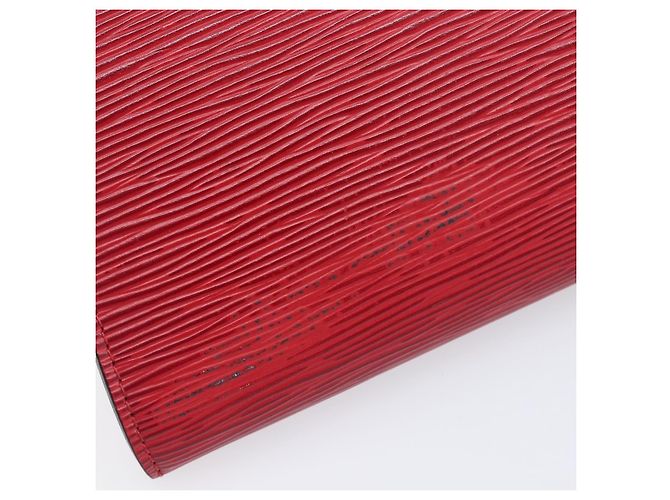 LOUIS VUITTON Epi Pochette Accessoires Accessory Pouch Red M52987 - vista 10