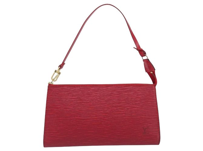 LOUIS VUITTON Epi Pochette Accessoires Accessory Pouch Red M52987 - vista 13