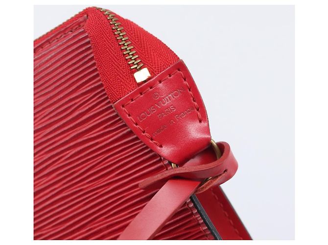 LOUIS VUITTON Epi Pochette Accessoires Accessory Pouch Red M52987 - vista 19