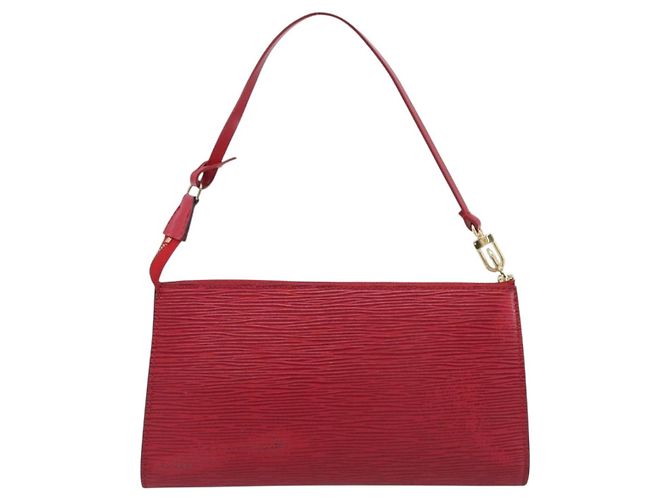LOUIS VUITTON Epi Pochette Accessoires Accessory Pouch Red M52987 - vista 2