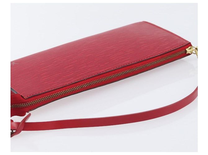 LOUIS VUITTON Epi Pochette Accessoires Accessory Pouch Red M52987 - vista 7