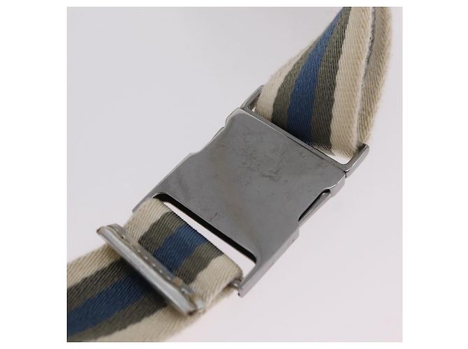 GUCCI GG Canvas Waist Bag Silver 28566 - vista 12