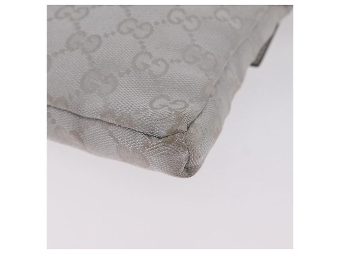 GUCCI GG Canvas Waist Bag Silver 28566 - vista 17