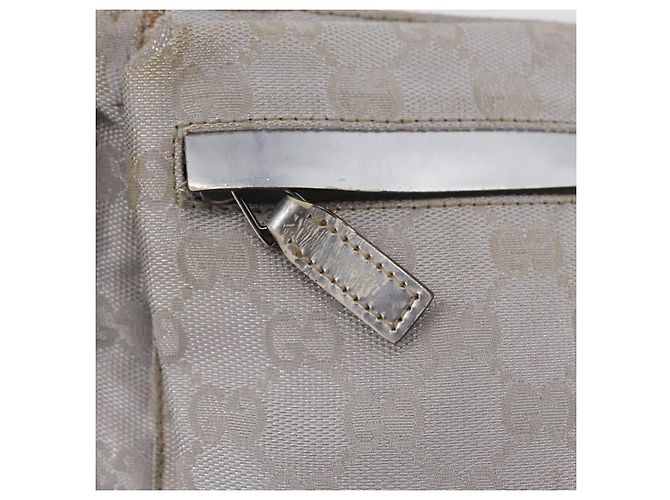 GUCCI GG Canvas Waist Bag Silver 28566 - vista 18