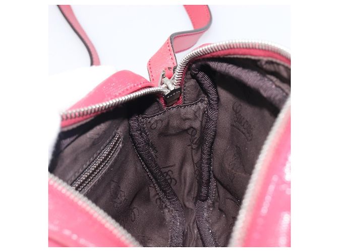 GUCCI GG Crystal Shoulder Bag PVC Red Silver 201447 - vista 19